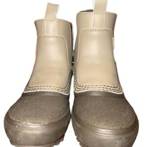 Vans Beige and Brown Ankle Boots